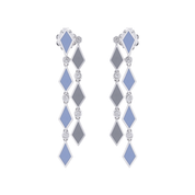 Mosaic Long Earrings